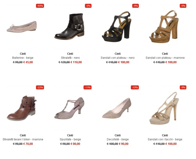 calzature economiche online